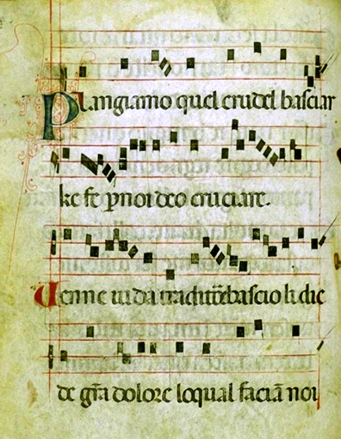 spartito musica medioevale